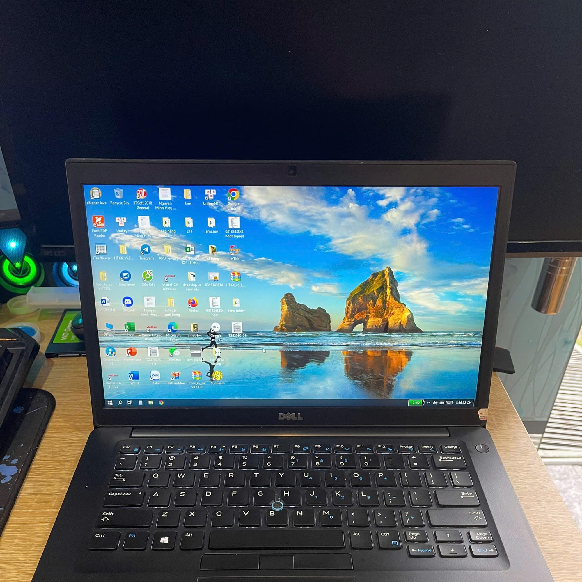 Dell i5 7th Ram 8GB 256GB SSD MÀN 14INCH FHD-duoc-ban-tai-Vi Tính Kim Trân
