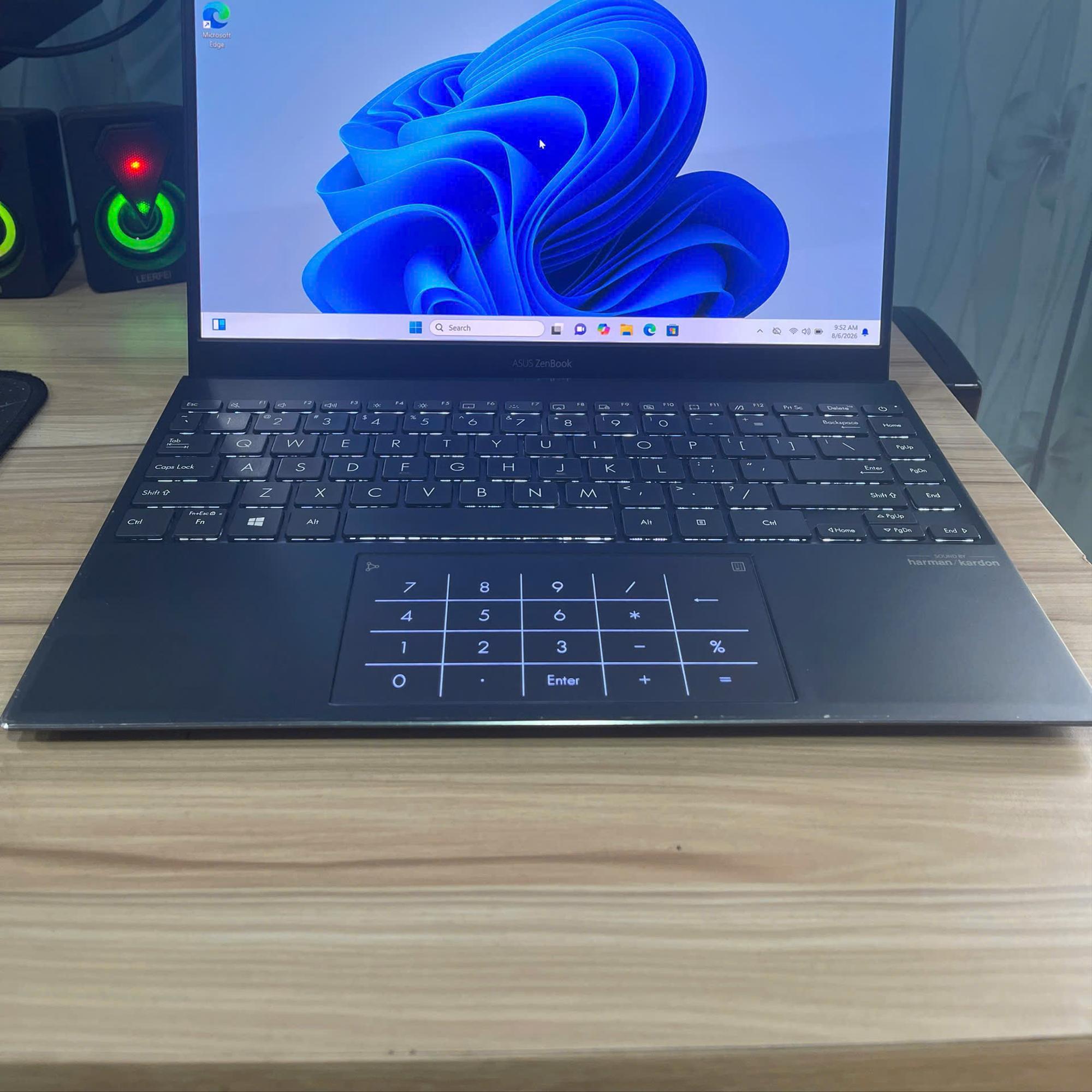 Asus Zenbook i5 11th Ram 8GB 256GB SSD Màn 13.3inch Oled-duoc-ban-tai-Vi Tính Kim Trân