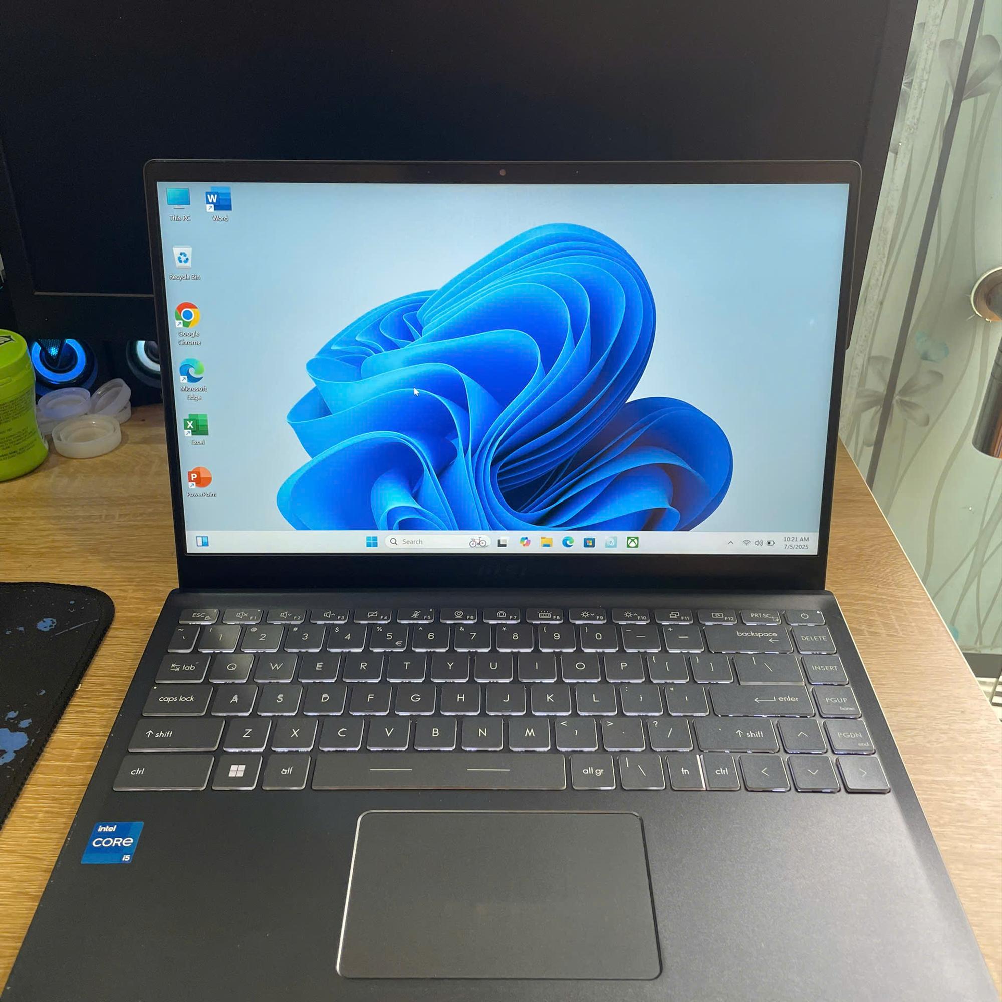 MSI Modern 14  Core i5 11th Ram 8GB 512GB SSD MÀN hình 14inch FHD IPS-duoc-ban-tai-Vi Tính Kim Trân