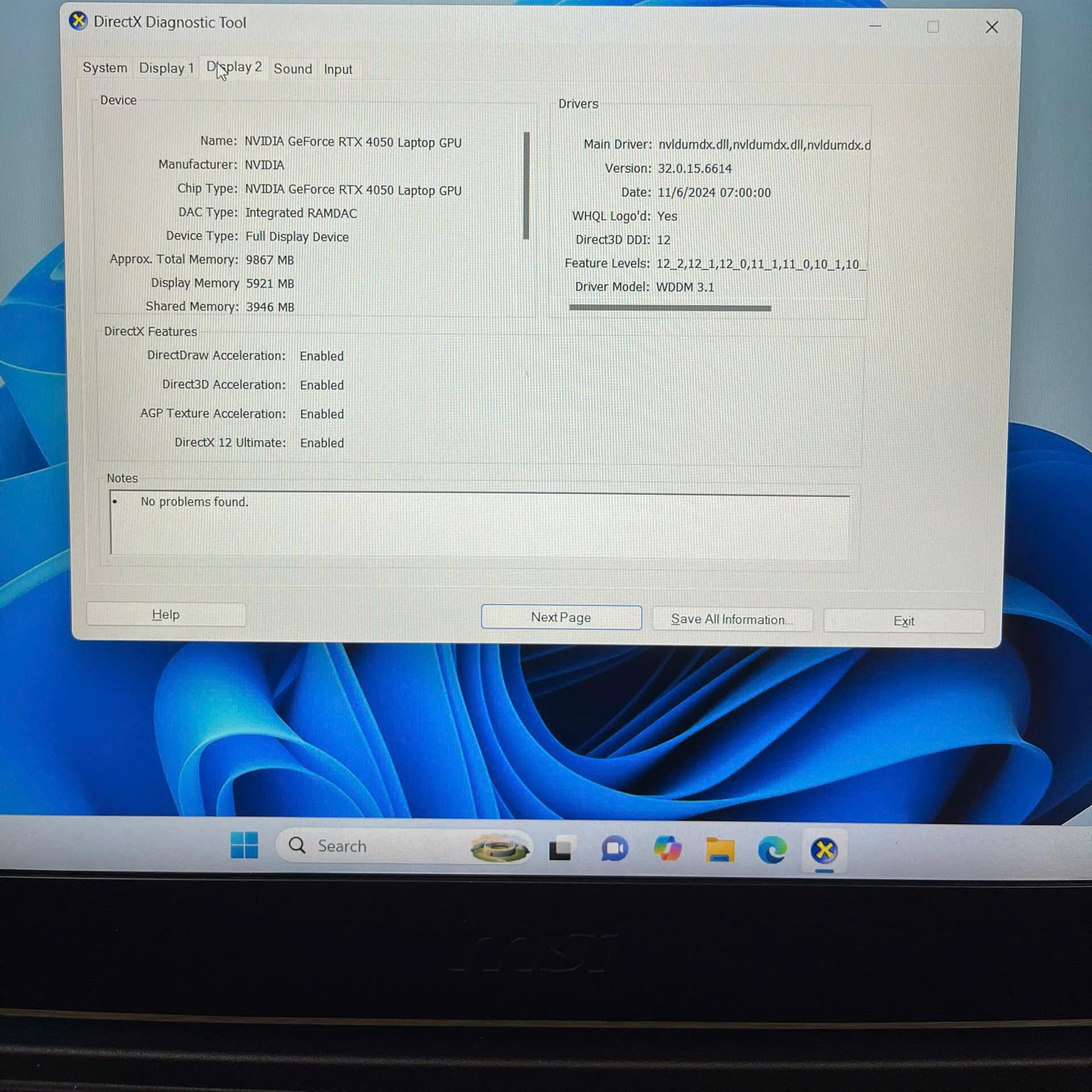 MSI i5 12th Ram 8GB 512GB SSD RTX 4050 6GB Màn 15.6inch FHD 144HZ-duoc-ban-tai-Vi Tính Kim Trân