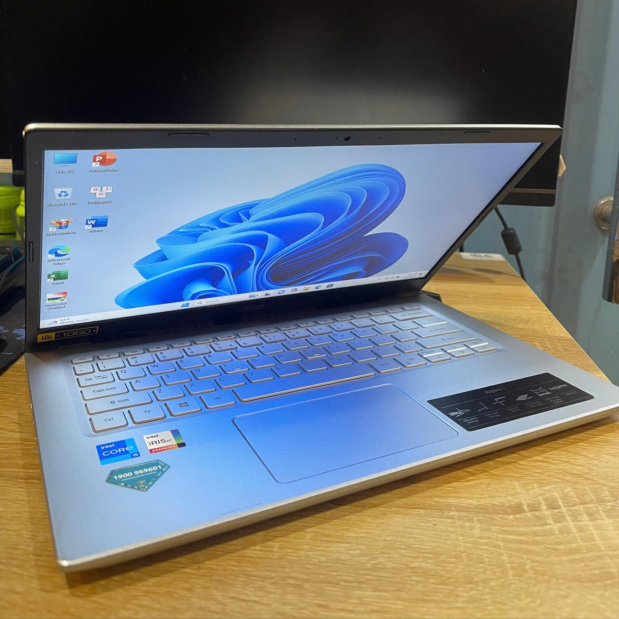 Acer i5 11th Ram 8GB 512GB Màn 14inch FHD IPS-duoc-ban-tai-Vi Tính Kim Trân