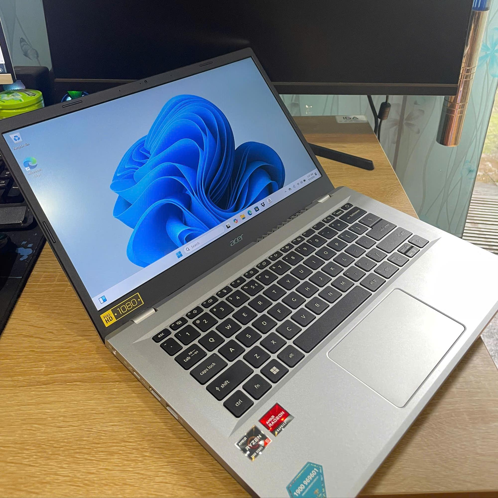 Acer Ryzen 5 7520U Ram 8GB 512GB SSD Màn 14inch FHD Zin tem hãng pin 95%  -duoc-ban-tai-Vi Tính Kim Trân
