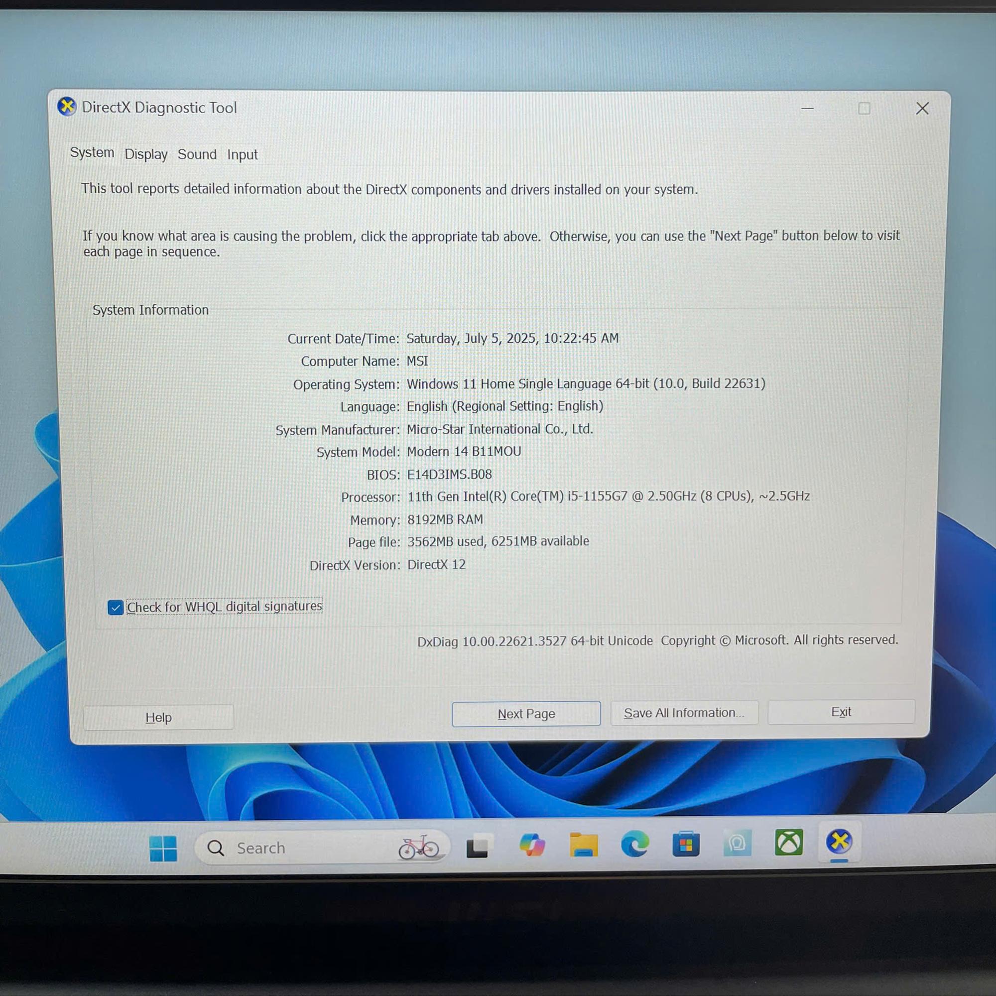 MSI Modern 14  Core i5 11th Ram 8GB 512GB SSD MÀN hình 14inch FHD IPS-duoc-ban-tai-Vi Tính Kim Trân