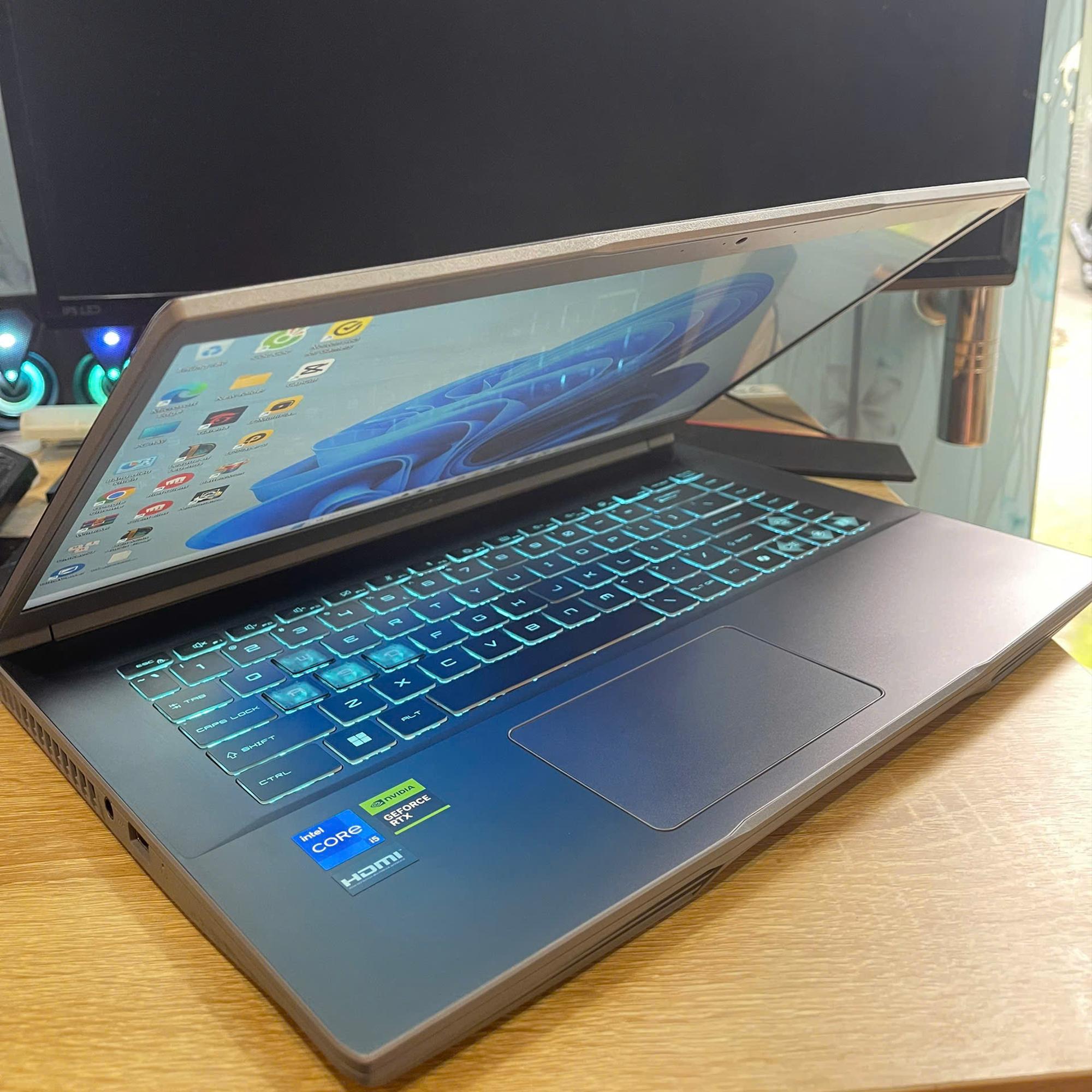 MSI Gaming i5 12th Đẹp keng Ram 16GB 512GB SSD Card RTX 3050 Bảo hành hãng tới 07/2026-duoc-ban-tai-Vi Tính Kim Trân