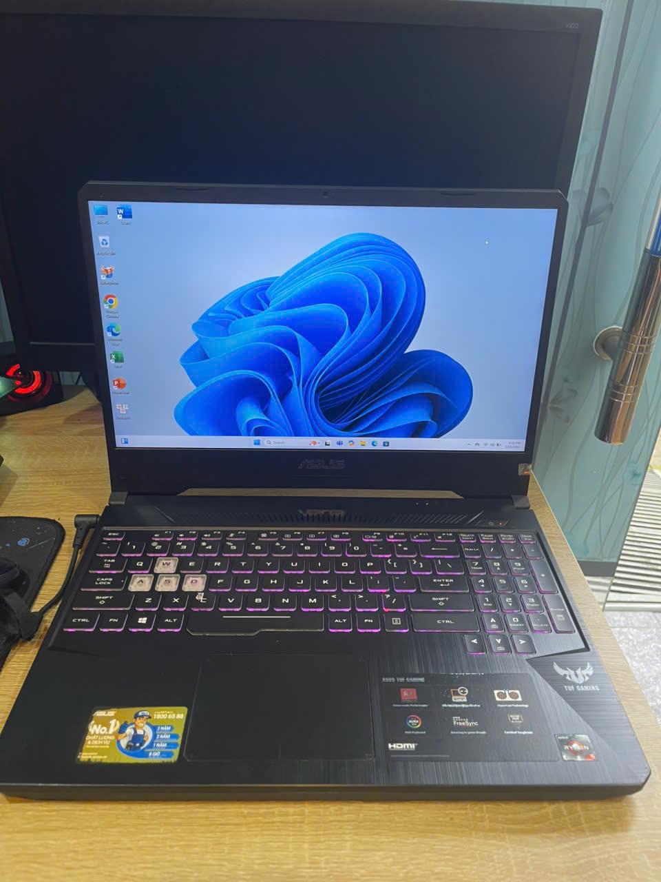 Asus Tuf Ryzen 5 3550H RAM 16GB 512GB SSD Card AMD RX 560X MÀN HÌNH 15.6INCH 120HZ-duoc-ban-tai-Vi Tính Kim Trân