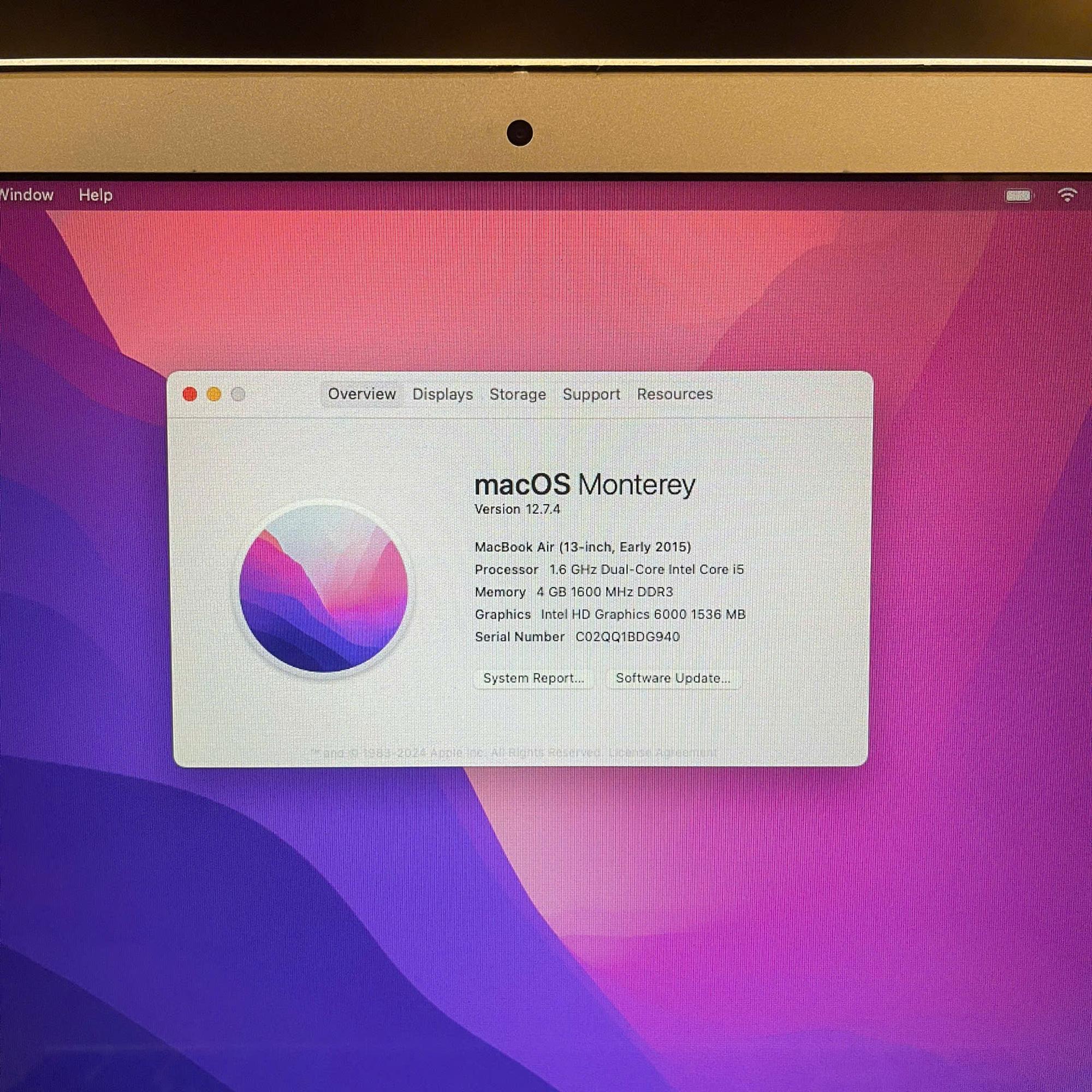 MacBook Air 2015 i5 Ram 4gb 13 inch-duoc-ban-tai-Vi Tính Kim Trân