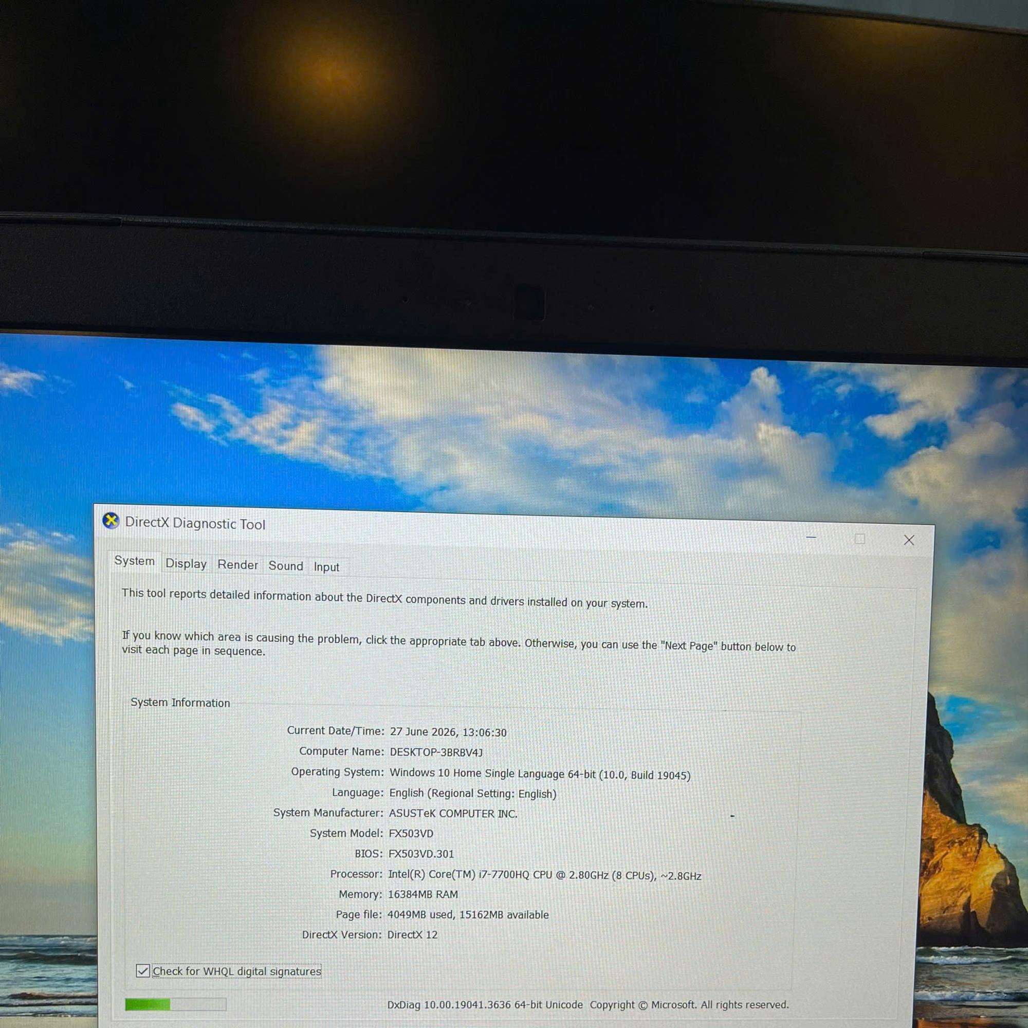 Asus i7 7th 16GB/128GB Card GTX 1050 Màn 15.6inch FHD IPS-duoc-ban-tai-Vi Tính Kim Trân