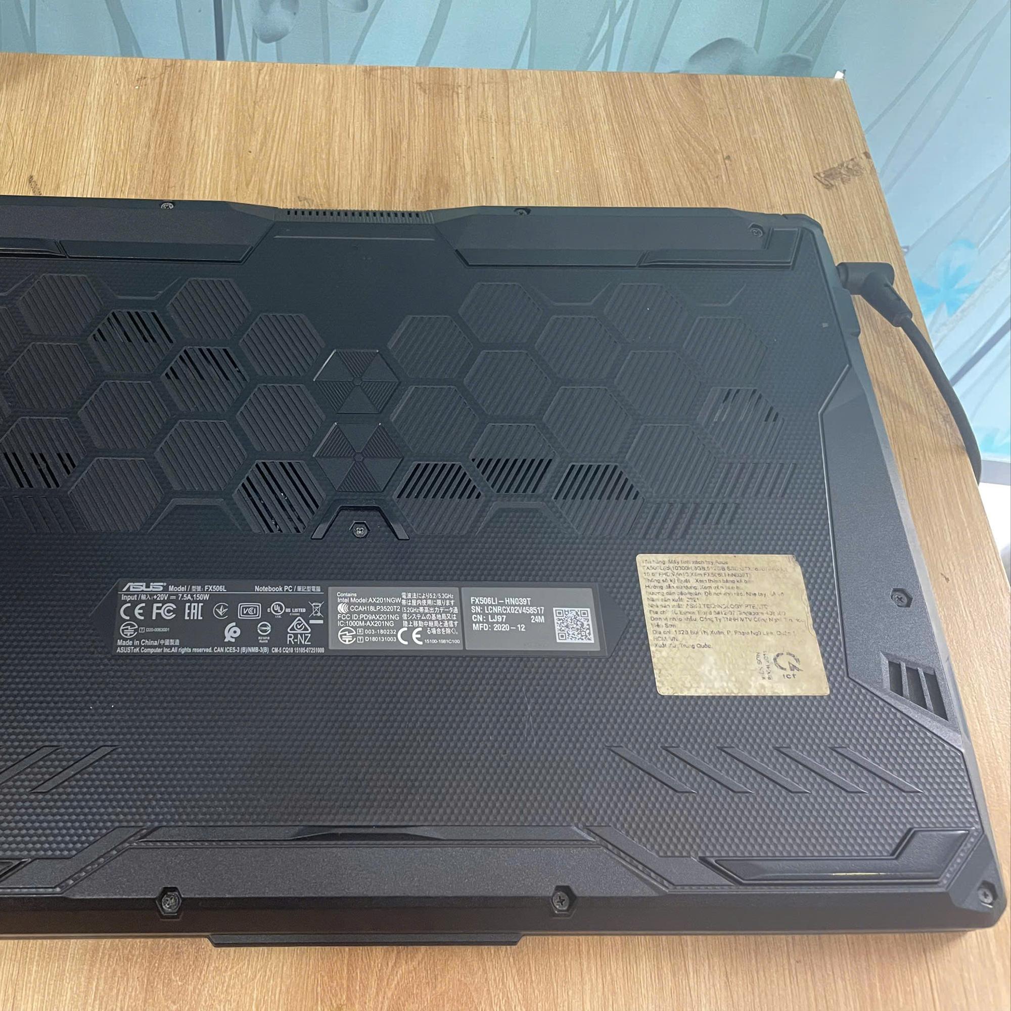 Laptop Asus TUF GAMING I5 10TH-duoc-ban-tai-Vi Tính Kim Trân