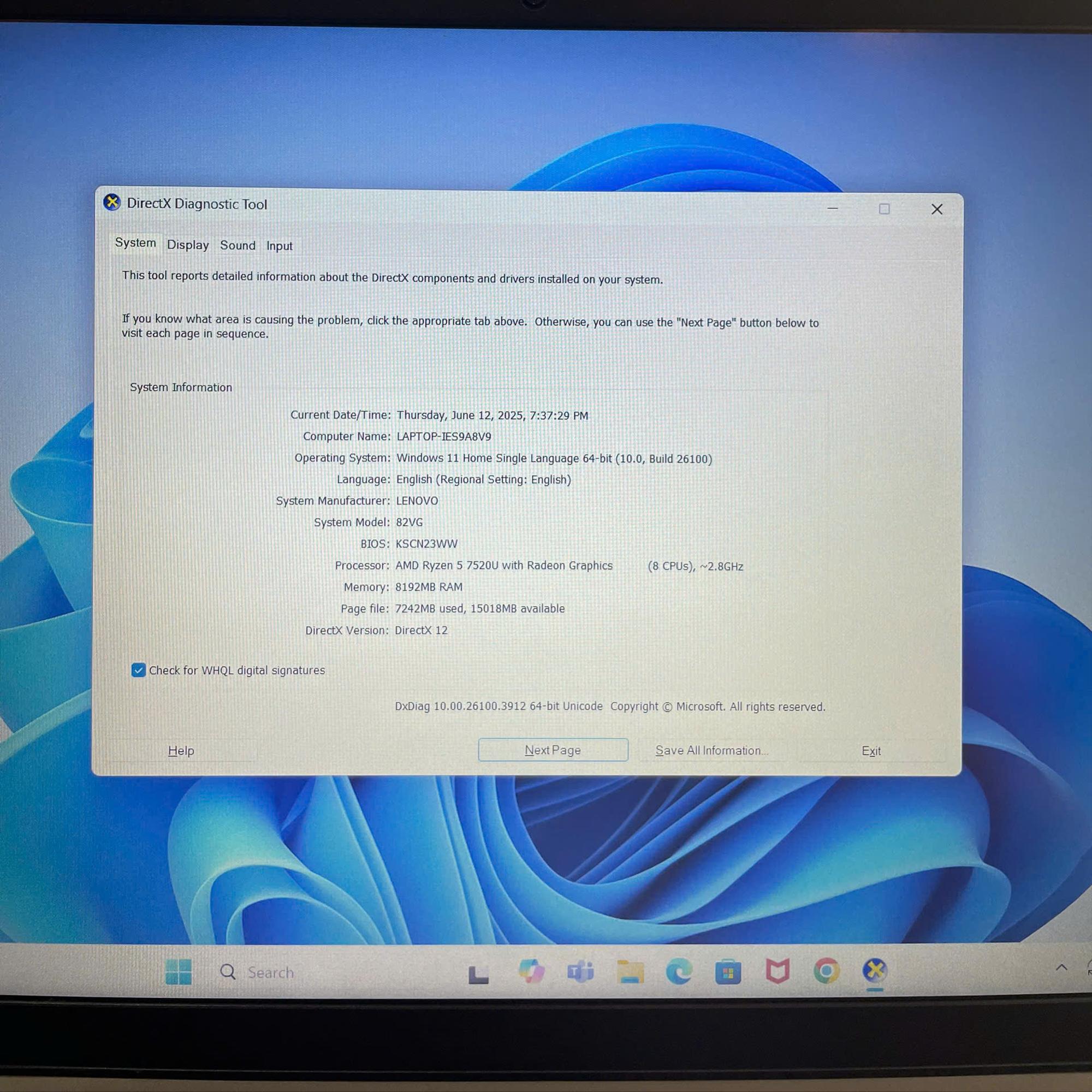 LENOVO IDEAPAD SLIM 1 - Ryzen 5 7520U  Còn Bảo Hành tới Tháng 1/2026-duoc-ban-tai-Vi Tính Kim Trân
