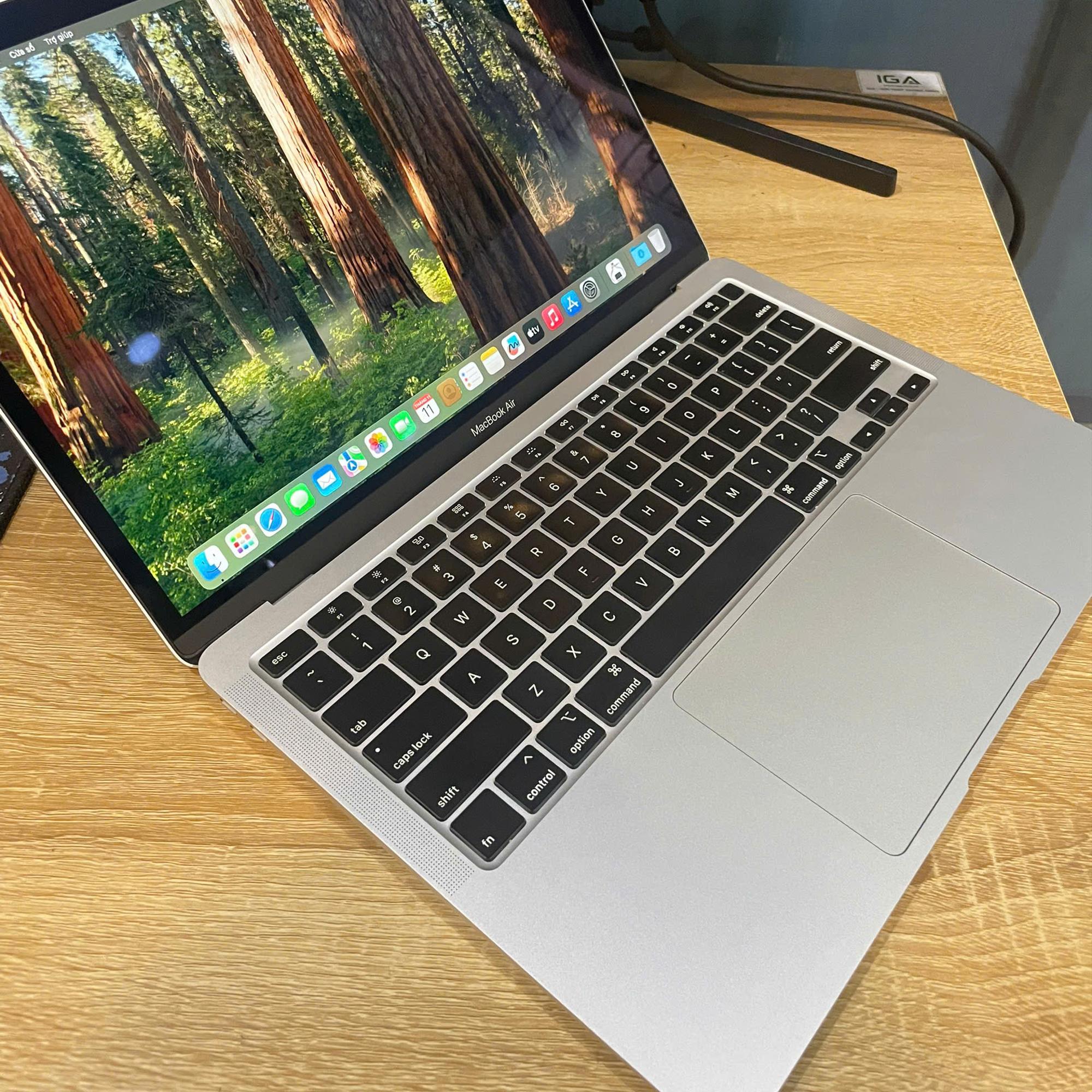 Macbook Air 2020 Core i3 Ram 8GB 256GB SSD 13inch Retina -duoc-ban-tai-Vi Tính Kim Trân