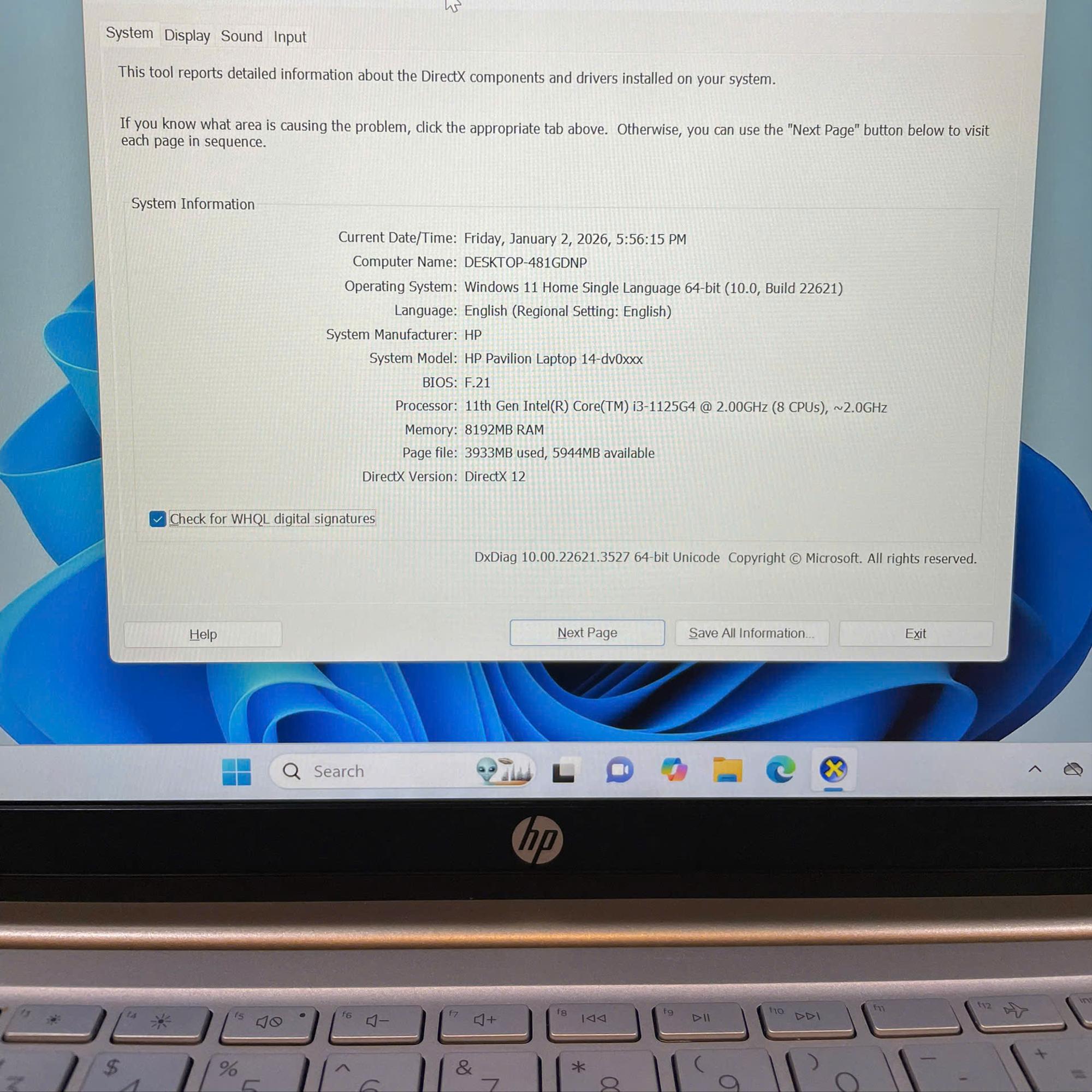 HP Pavilion i3 11th Ram 8GB 256GB SSD Màn 14inch FHD IPS-duoc-ban-tai-Vi Tính Kim Trân