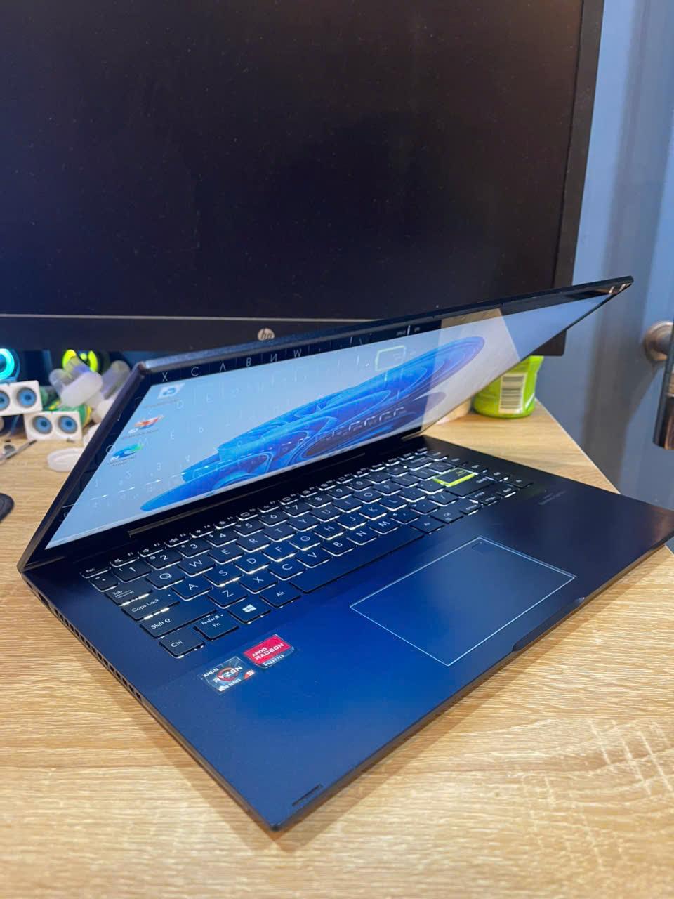 ASUS VIVOBOOK Ryzen 5 5500u Ram 8GB 512GB SSD Màn 14inch FHD cảm ứng 360-duoc-ban-tai-Vi Tính Kim Trân