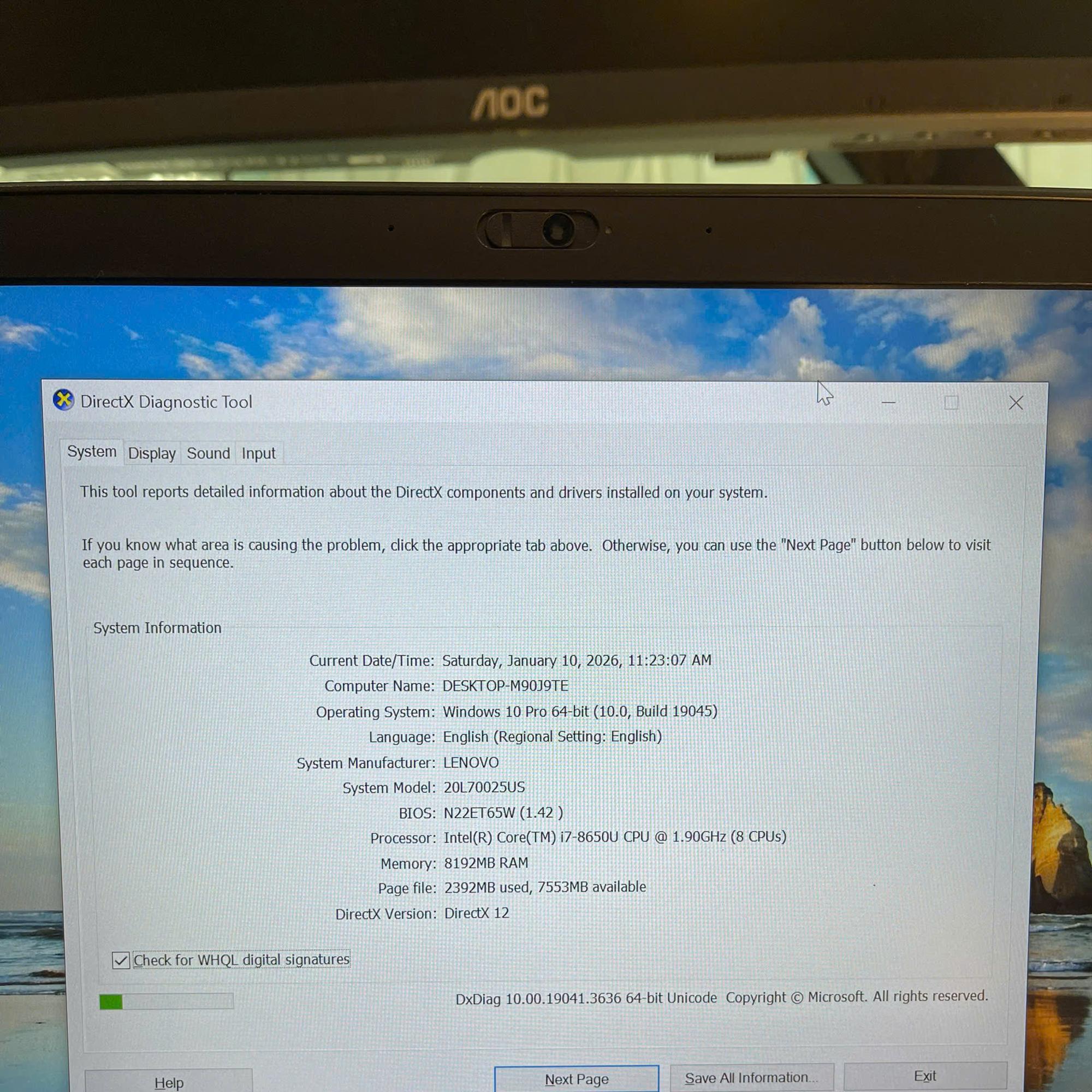 ThinkPad i7 8th Ram 8GB 256GB SSD Màn 14inch FHD -duoc-ban-tai-Vi Tính Kim Trân