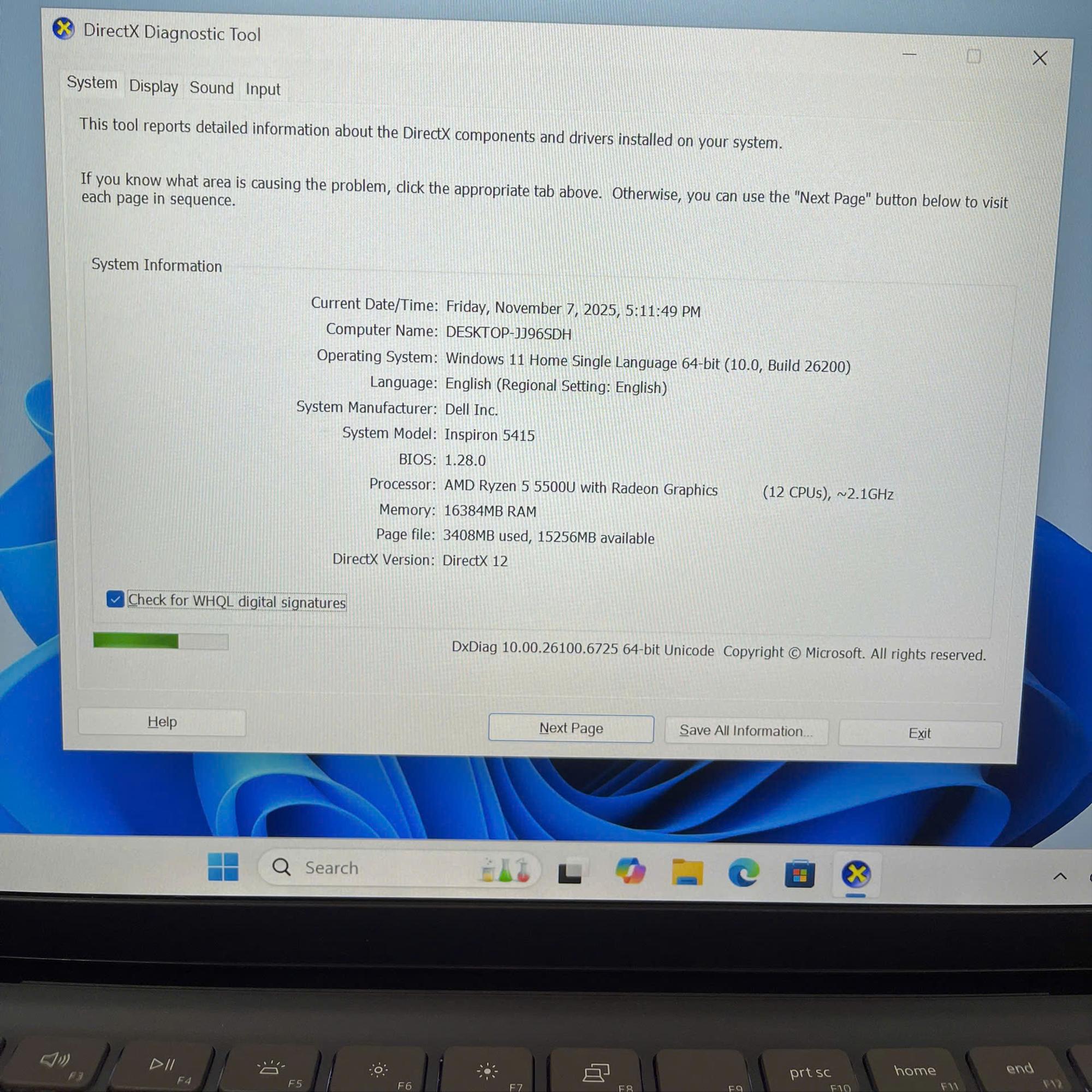 Dell Ryzen 5 5500u Ram 16GB 256GB Màn 14inch FHD IPS-duoc-ban-tai-Vi Tính Kim Trân
