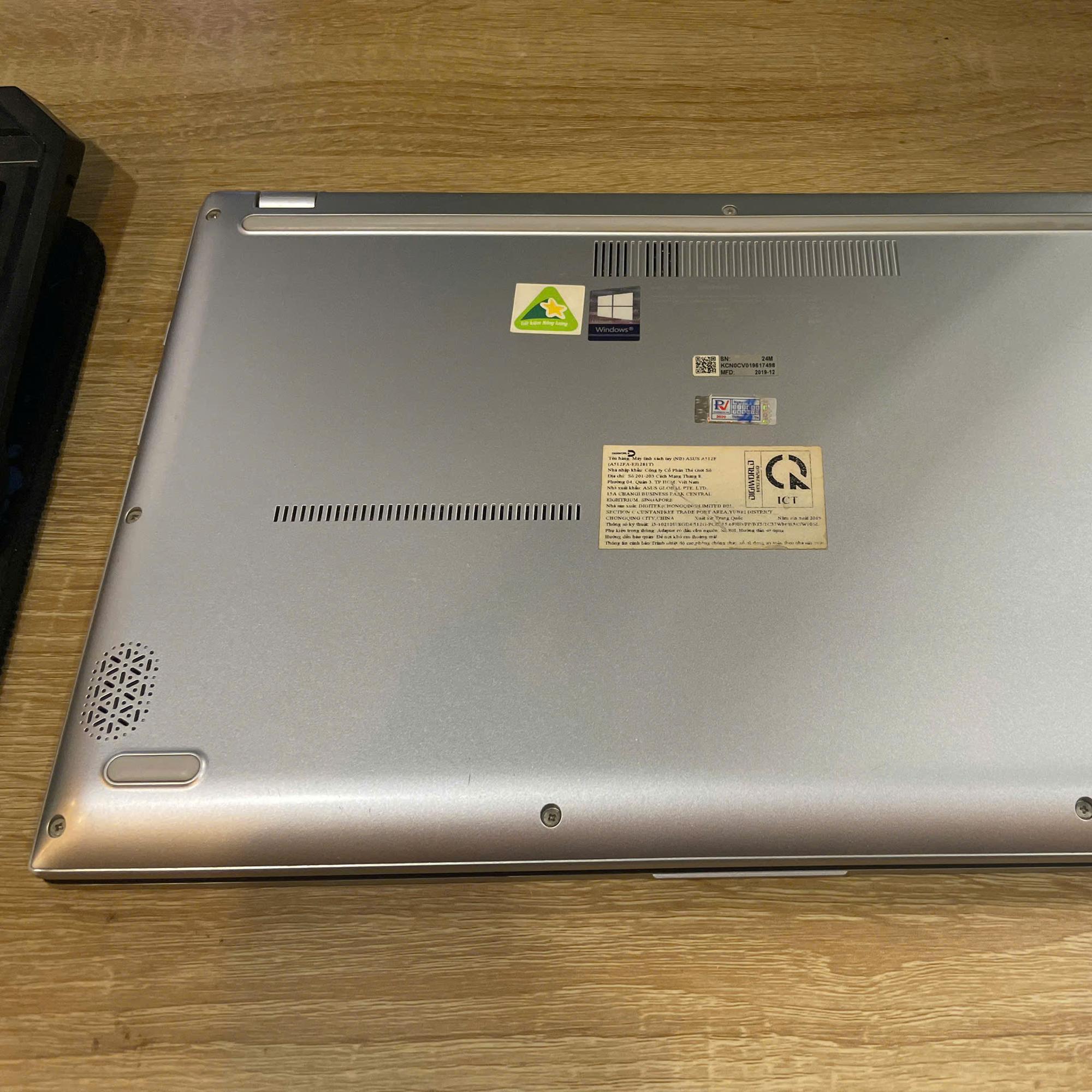 Asus i5 10th Ram 8GB 512GB SSD Màn 15.6inch FHD-duoc-ban-tai-Vi Tính Kim Trân