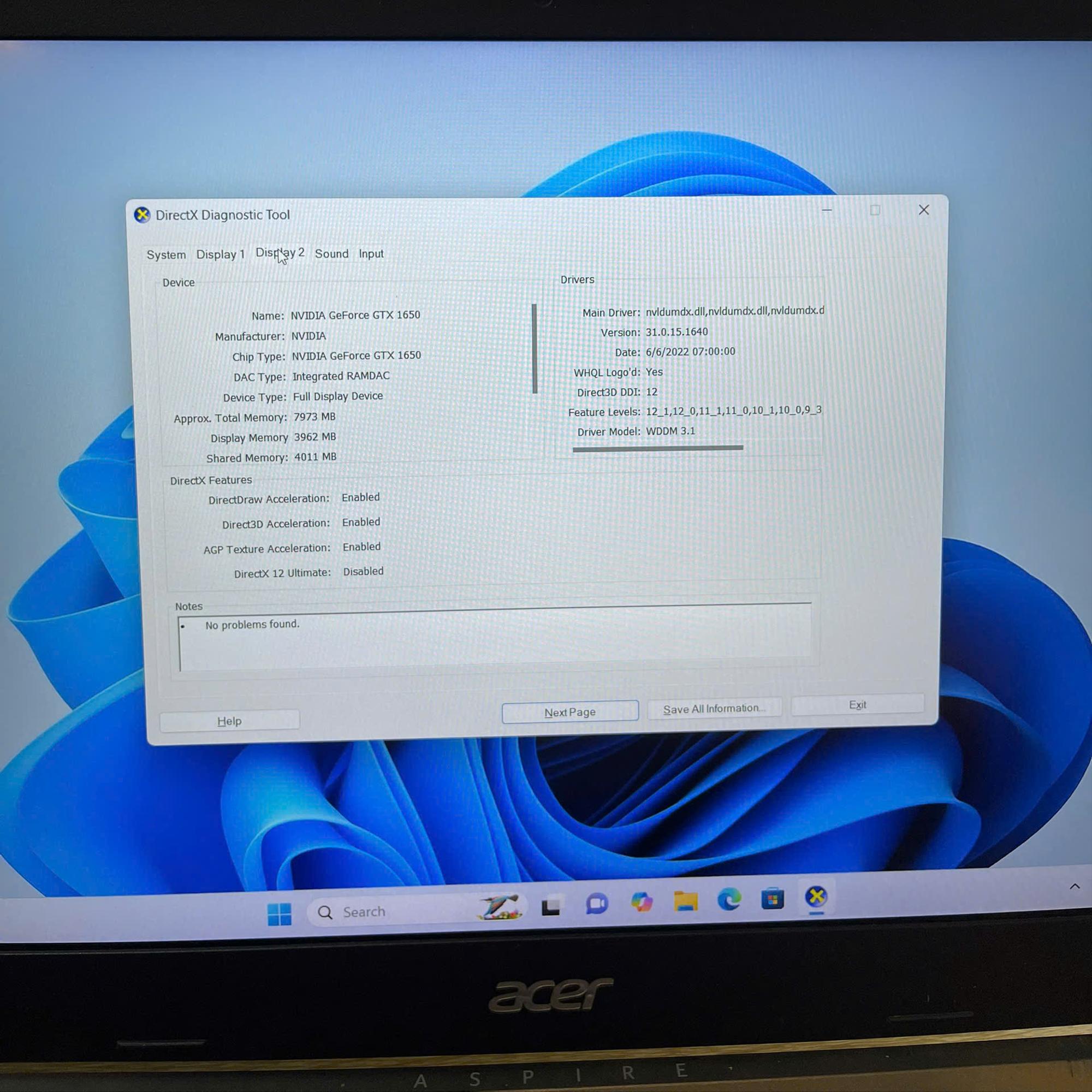 Acer i5 10th Ram 8GB 512GB SSD Card GTX 1650 Màn 15.6inch FHD IPS-duoc-ban-tai-Vi Tính Kim Trân