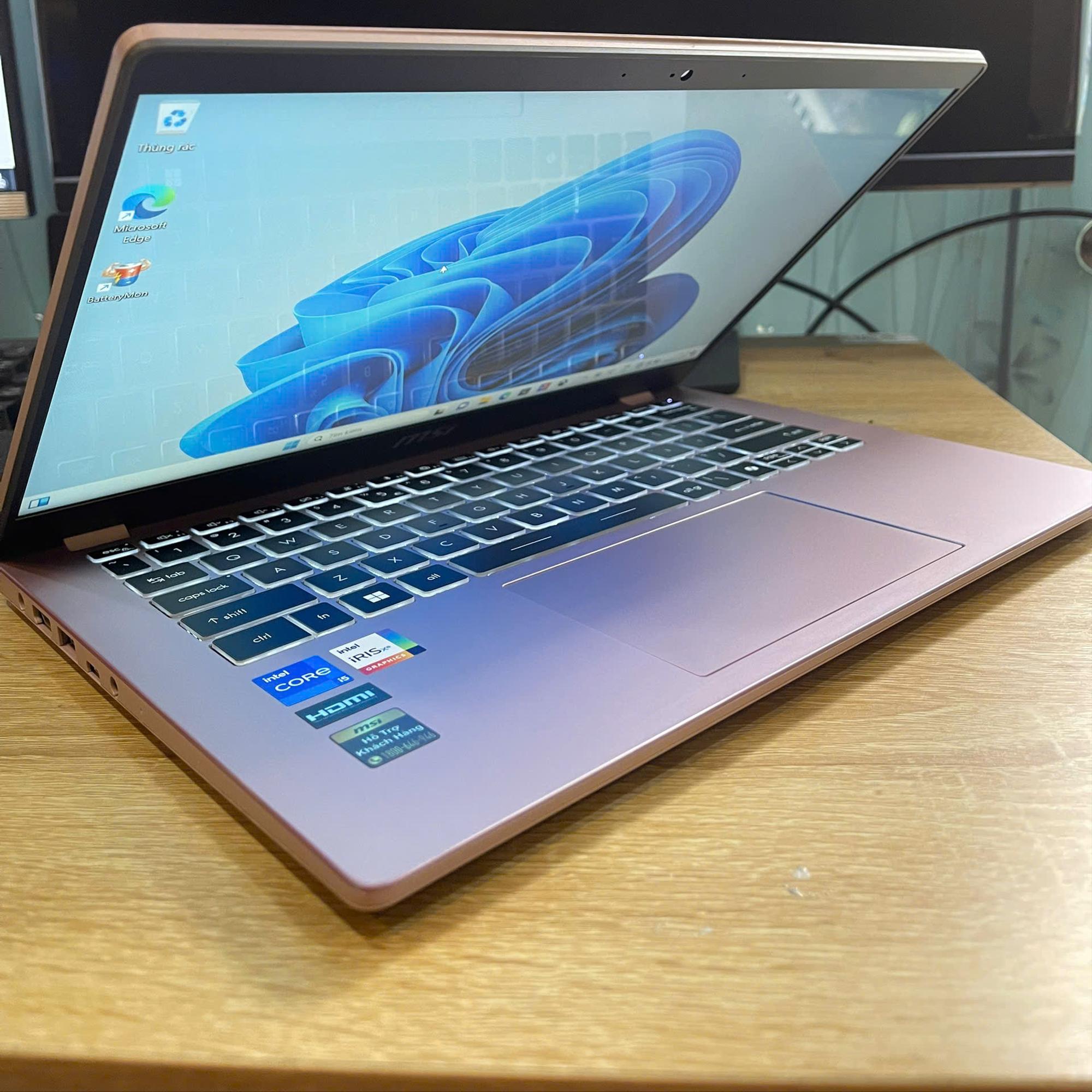 MSI i5 13th Ram 16GB 512GB SSD Màn 14inch FHD IPS-duoc-ban-tai-Vi Tính Kim Trân