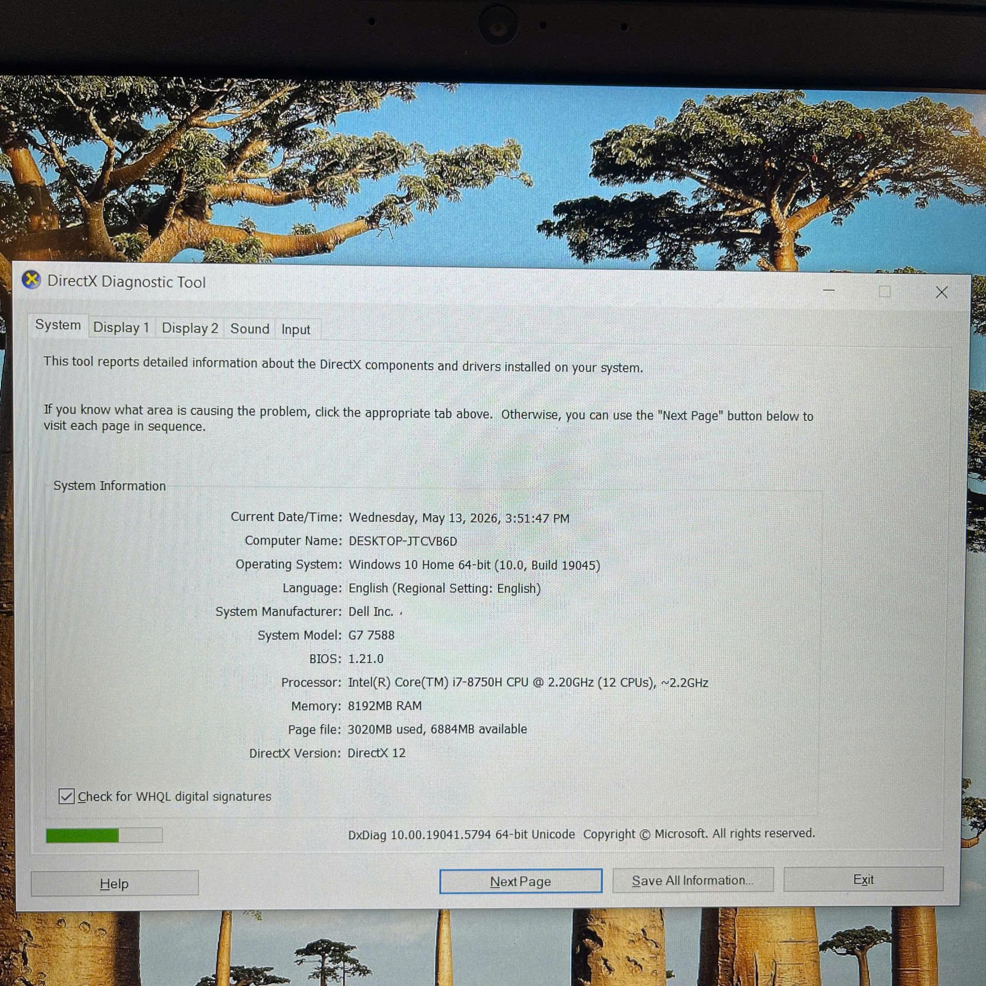 Dell G7 i7 8th 8GB/256GB Card GTX 1060 Max-Q 6GB Màn 15.6inch FHD-duoc-ban-tai-Vi Tính Kim Trân