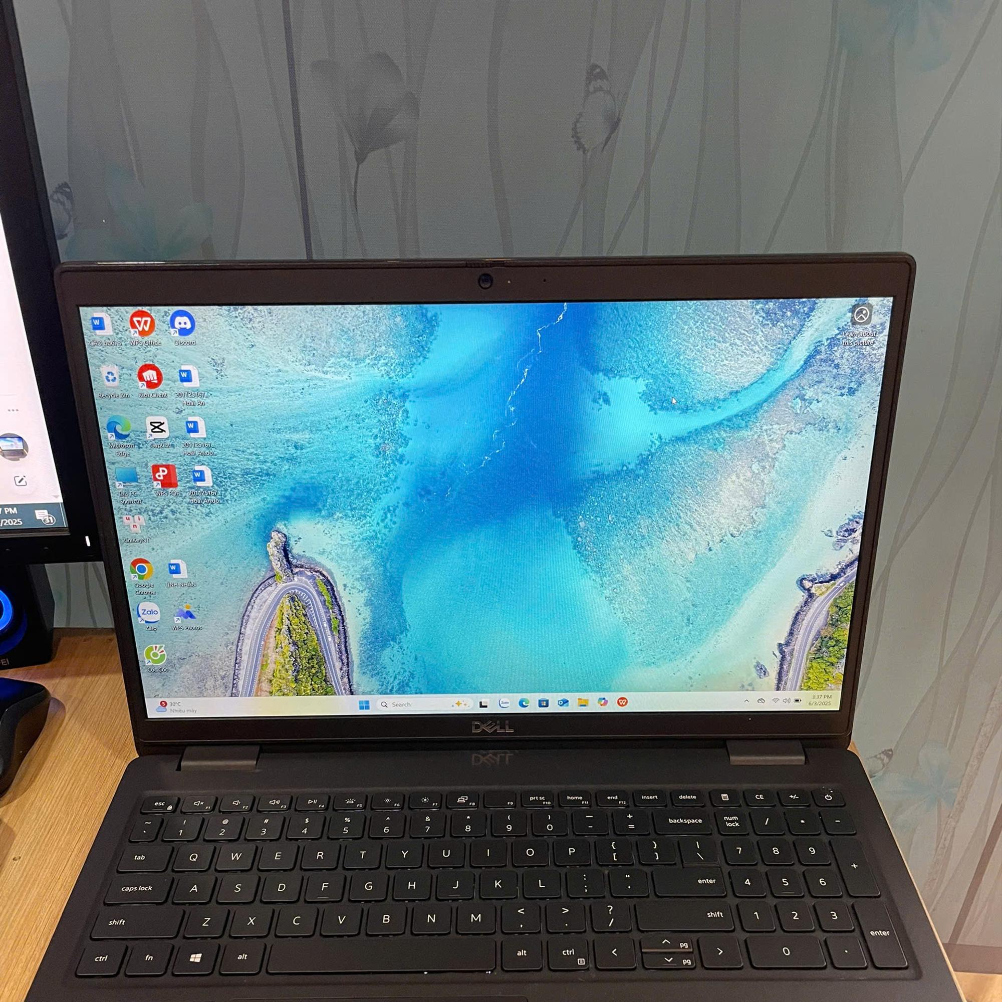 Dell E3520 i5 11th Zin Tem - Ram 8GB 256GB SSD Màn 15.6inch FHD-duoc-ban-tai-Vi Tính Kim Trân