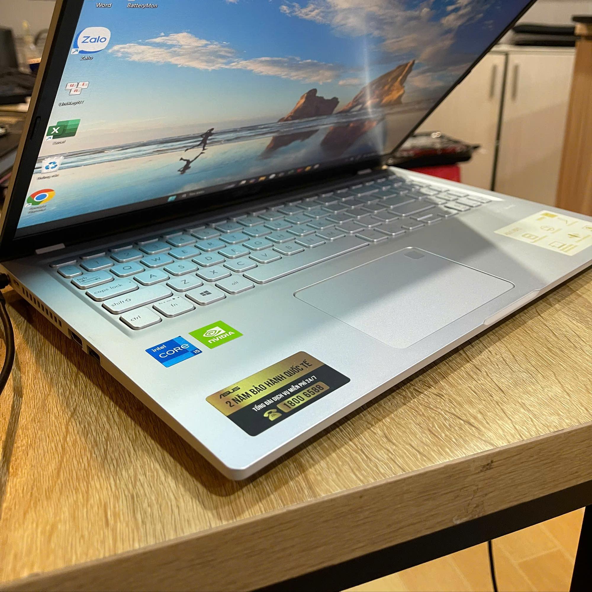 Asus i5 11th Ram 8GB 512GB SSD Card MX330 Màn 15.6inch FHD.-duoc-ban-tai-Vi Tính Kim Trân