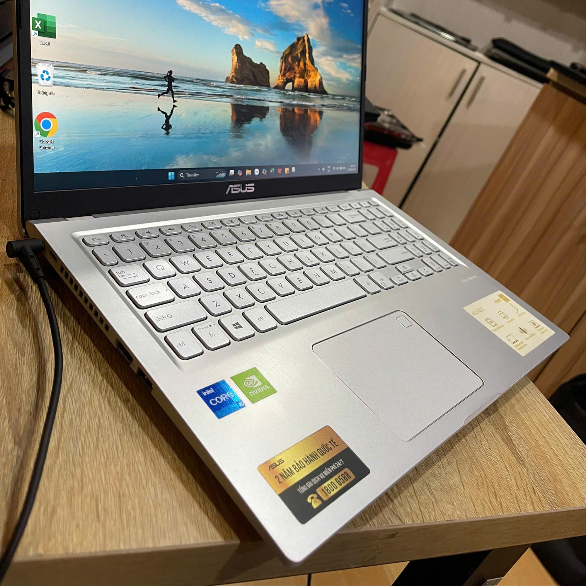 Asus i5 11th Ram 8GB 512GB SSD Card MX330 Màn 15.6inch FHD.-duoc-ban-tai-Vi Tính Kim Trân