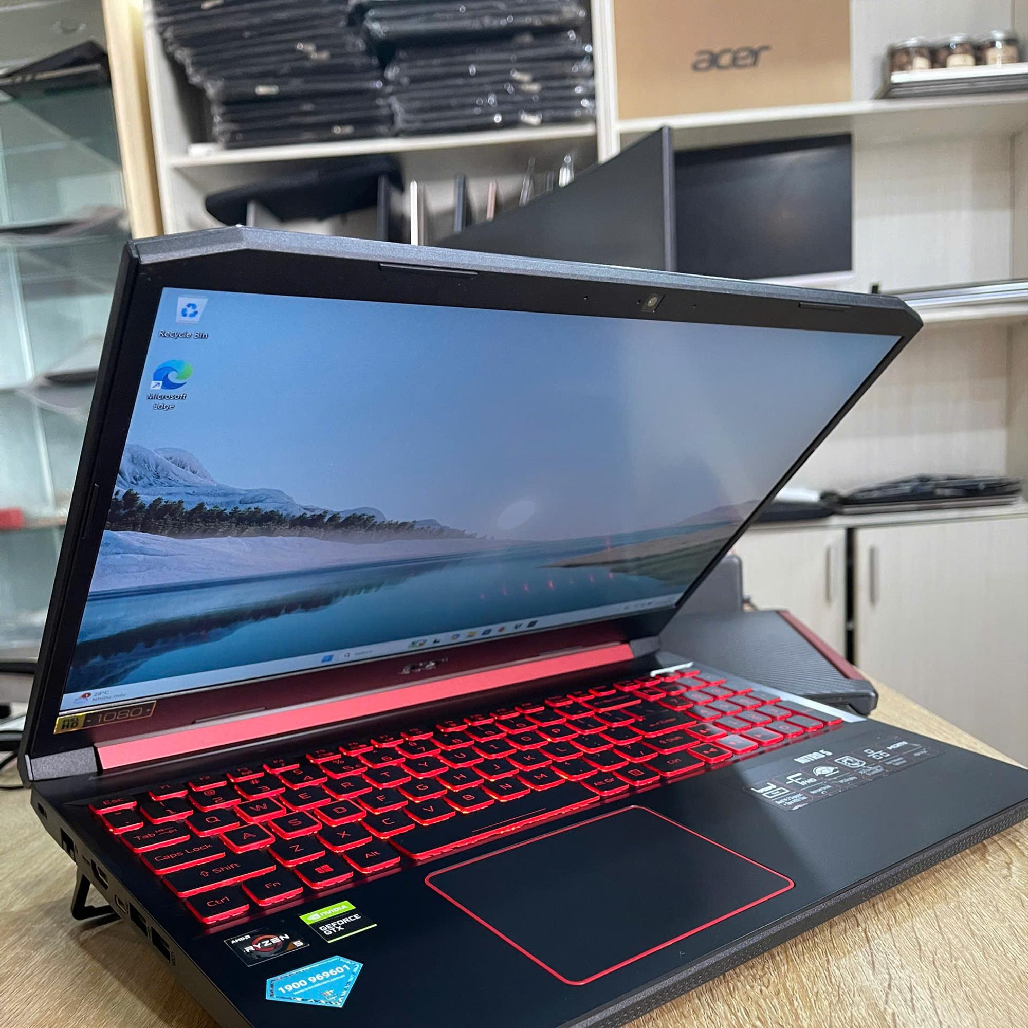 Acer Nitro Ryzen 5 3550H Ram 8GB 512GB SSD Card GTX 1650 Màn 15.6inch FHD-duoc-ban-tai-Vi Tính Kim Trân