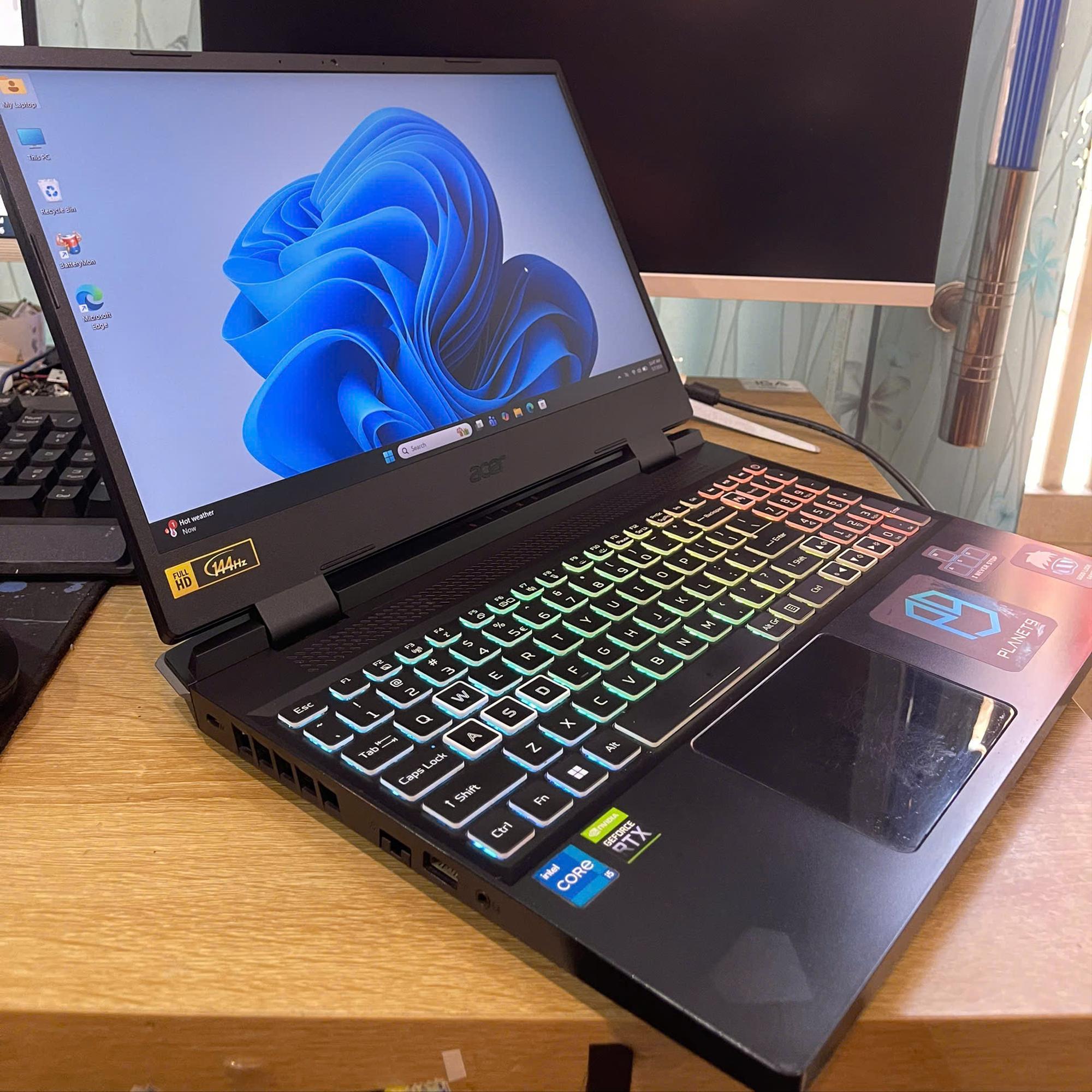 Acer Nitro i5 12th 16/512GB Card RTX 3050 Màn 15.6inch 144Hz-duoc-ban-tai-Vi Tính Kim Trân