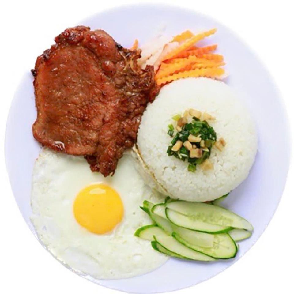 Grilled ribs rice-duoc-ban-tai-Trương Sa Restaurant