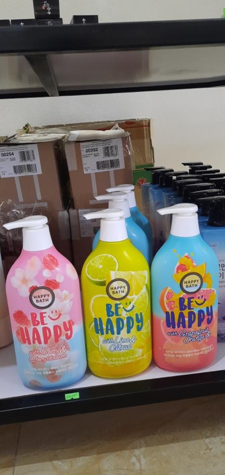 Sữa tắm Happy bath mẫu mới 900ml-duoc-ban-tai-Cao Thu. Hàn Quốc Mix Shop