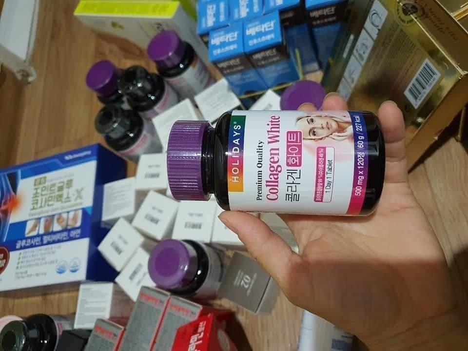 Collagen white 120v dưỡng trắng-duoc-ban-tai-Cao Thu. Hàn Quốc Mix Shop