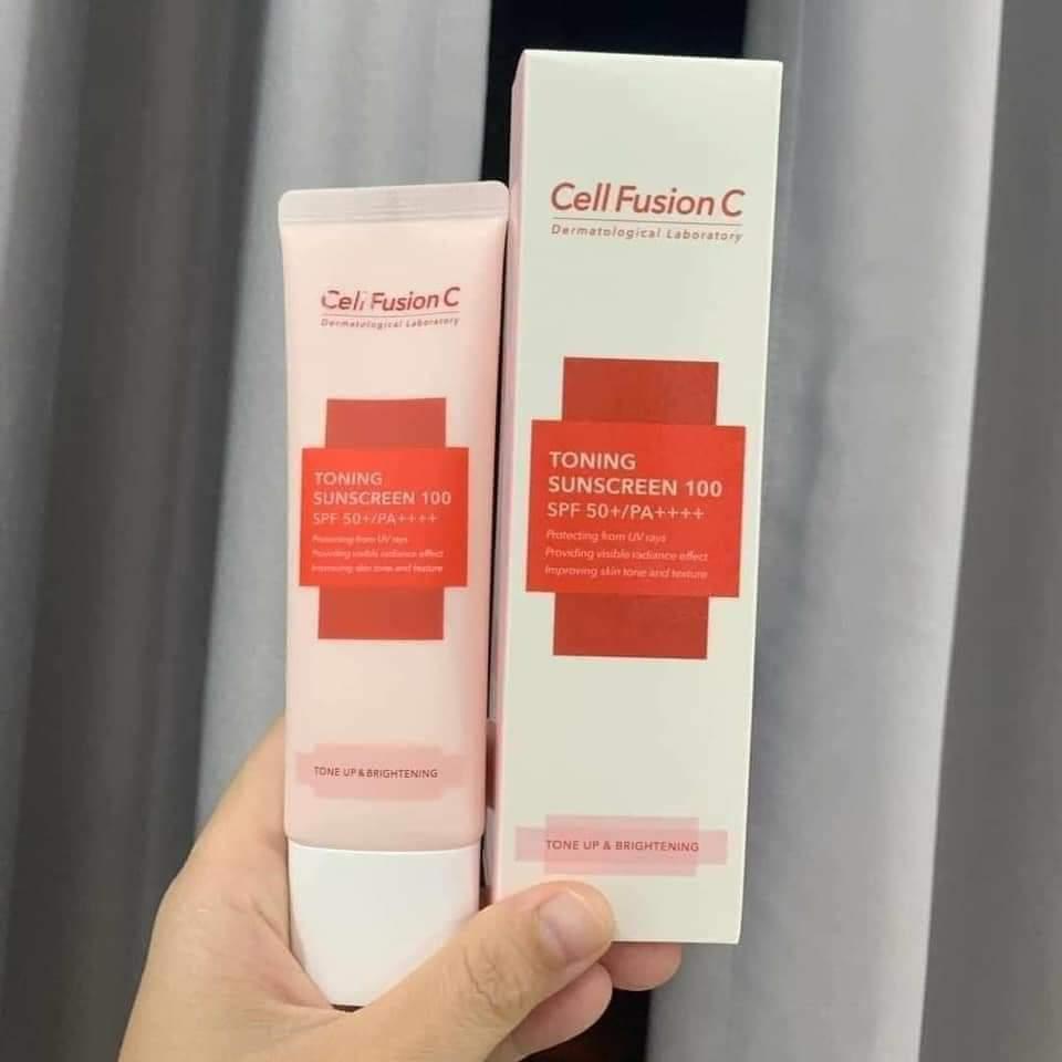 Kem chống nắng Cell hồng chính ngạch 50ml-duoc-ban-tai-Cao Thu. Hàn Quốc Mix Shop