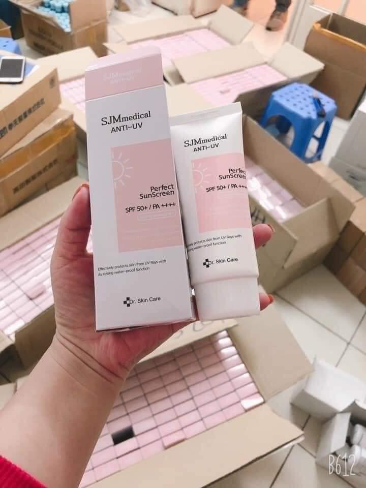 Kem chống nắng SJM hồng-duoc-ban-tai-Cao Thu. Hàn Quốc Mix Shop