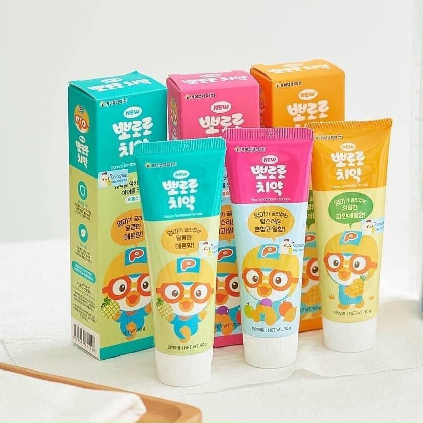 Kem đánh răng trẻ em Pororo-duoc-ban-tai-Cao Thu. Hàn Quốc Mix Shop