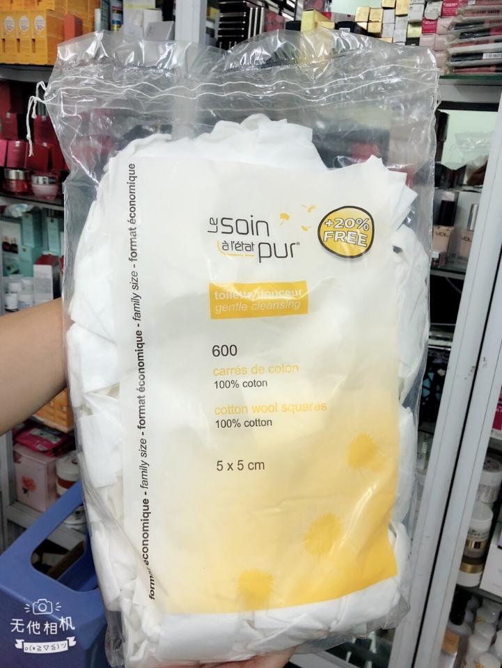Bông tẩy trang Pháp 600 miếng-duoc-ban-tai-Cao Thu. Hàn Quốc Mix Shop