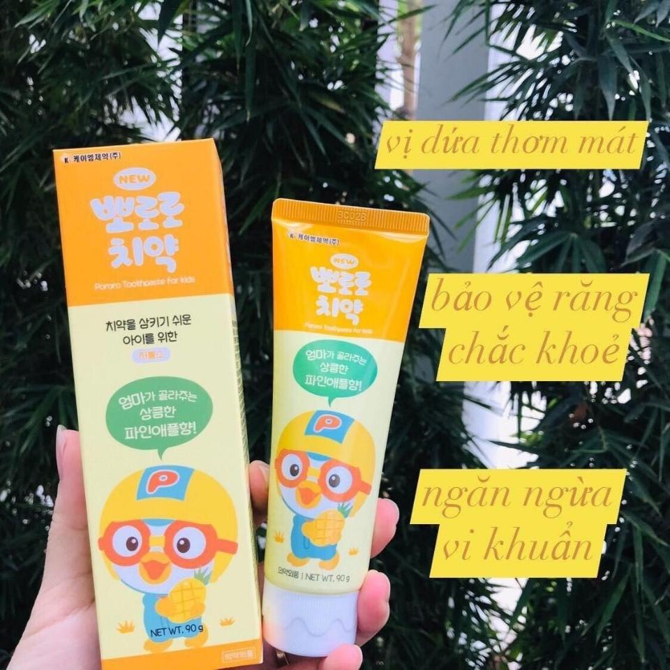 Kem đánh răng trẻ em Pororo-duoc-ban-tai-Cao Thu. Hàn Quốc Mix Shop