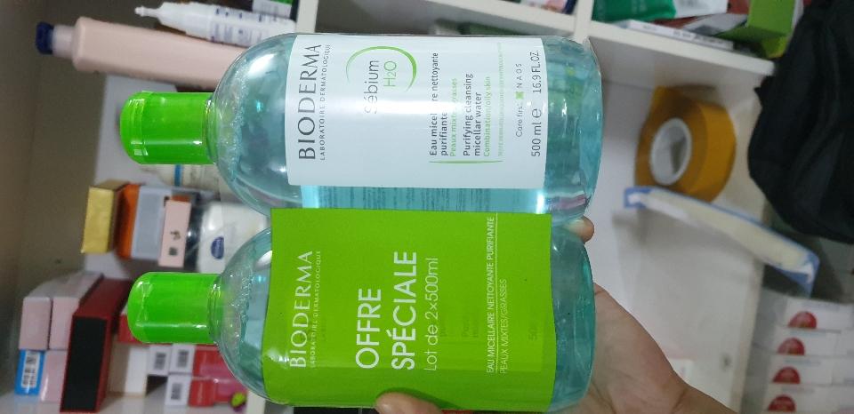 Tẩy trang Bio xanh da dầu 500ml-duoc-ban-tai-Cao Thu. Hàn Quốc Mix Shop