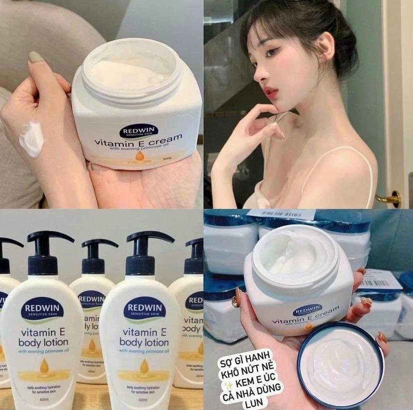 Kem dưỡng ẩm Vitamin E Redwin-duoc-ban-tai-Cao Thu. Hàn Quốc Mix Shop