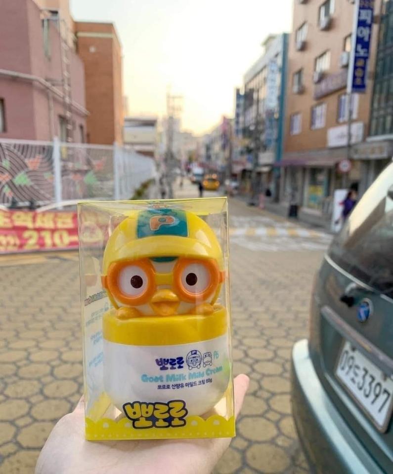 Kem nẻ em bé Pororo date t11.2024-duoc-ban-tai-Cao Thu. Hàn Quốc Mix Shop