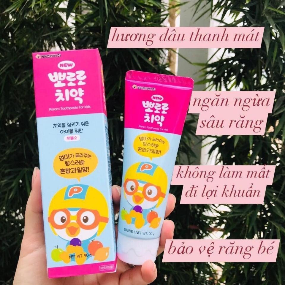 Kem đánh răng trẻ em Pororo-duoc-ban-tai-Cao Thu. Hàn Quốc Mix Shop