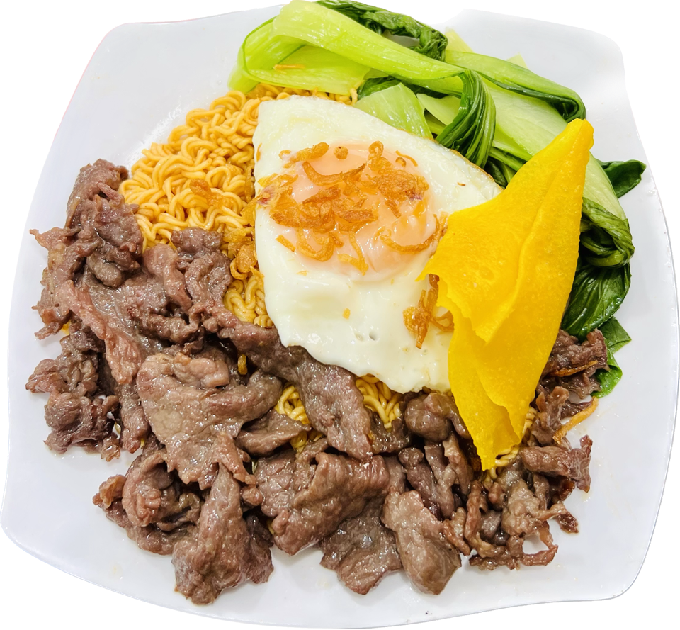Mì Bò-duoc-ban-tai-Mì Trộn Trứng Lòng Đào