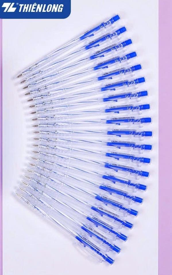 Bút bi Thiên Long xanh TL-027-duoc-ban-tai-Shop giày Ốc - Giày Nữ Thời Trang