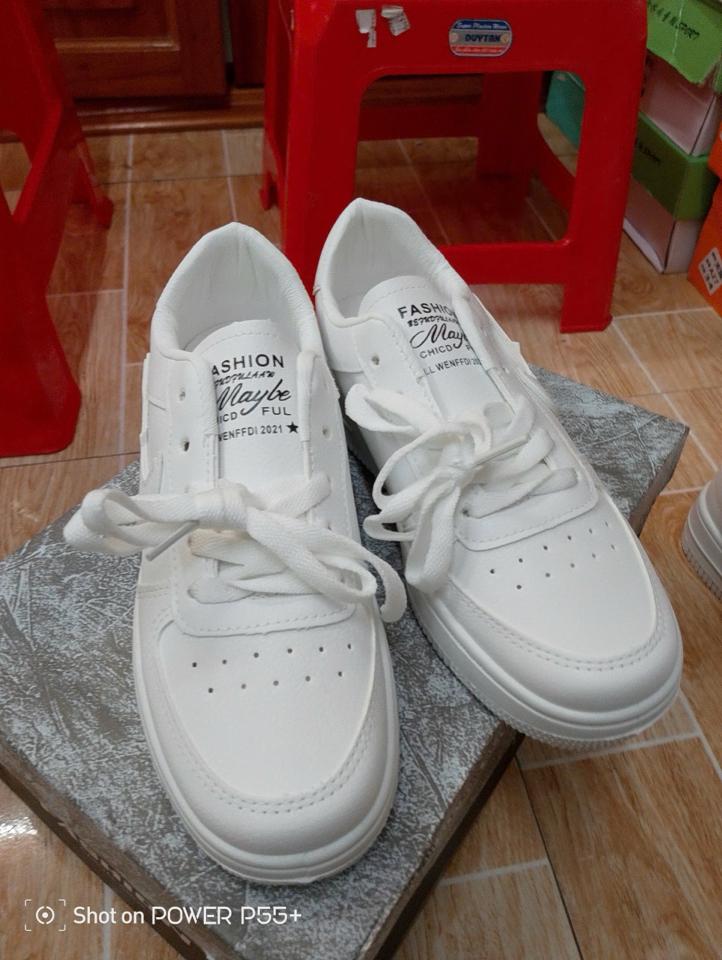 Giày  thể thao trắng-duoc-ban-tai-Shop giày Ốc - Giày Nữ Thời Trang