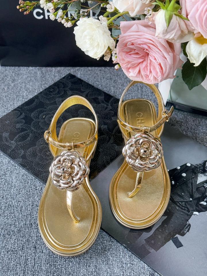 Sandals gold 35,5 sale-duoc-ban-tai-PML