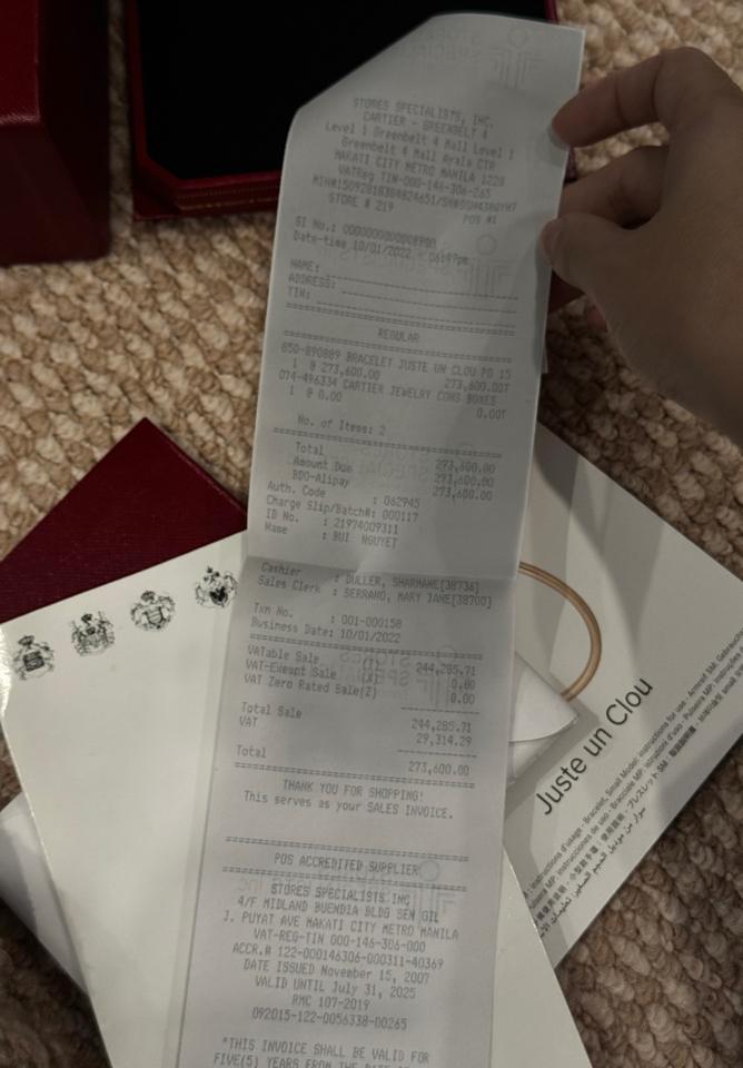 Vòng CARTIER Juste un Clou  Diamond - Rosegold  - Size 15 - Full box bill certificate 2022 Like new (10/01/2022_RFC246)-duoc-ban-tai-PML
