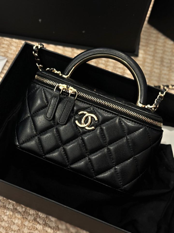 CHANEL VANITY handle black 22b Like new Fullset ( Paris 07/07/2022_HGJGL0U3)-duoc-ban-tai-PML