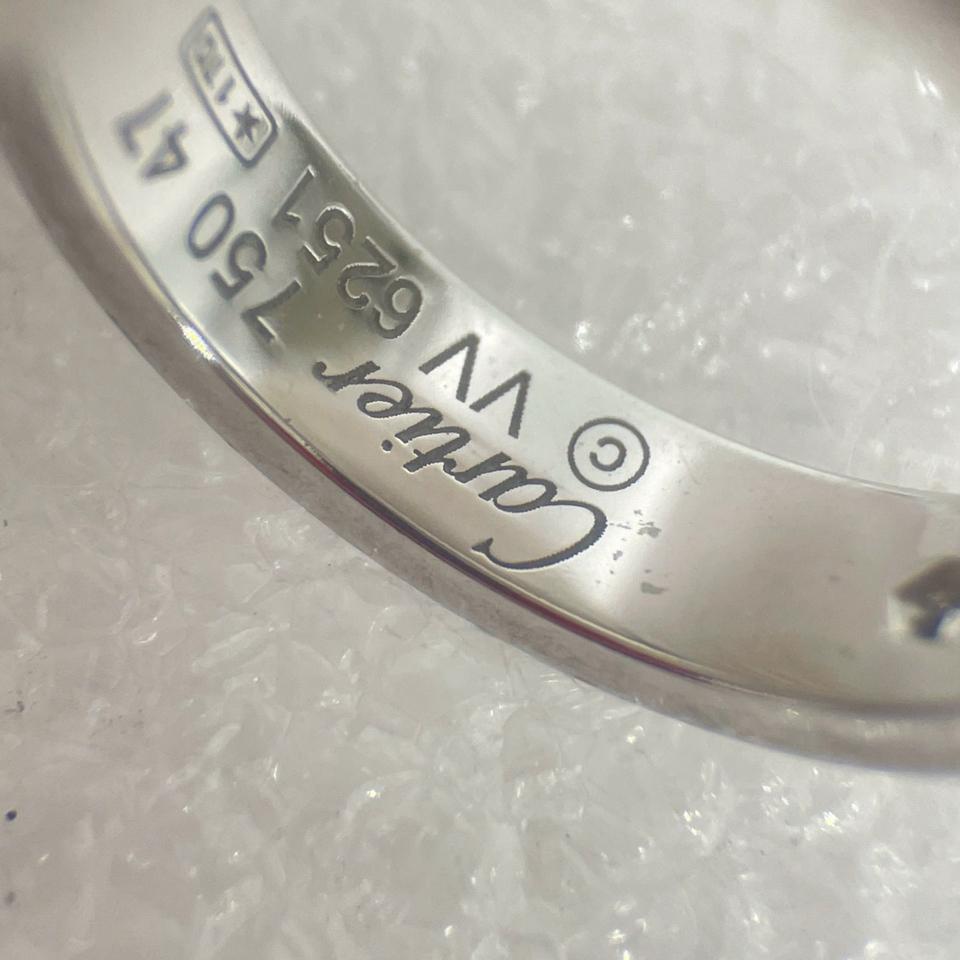 CARTIER LOVE RING - Mỏng - WG - 1diamond - 47 - box + certi (VV 6251 10/05/2014)-duoc-ban-tai-PML