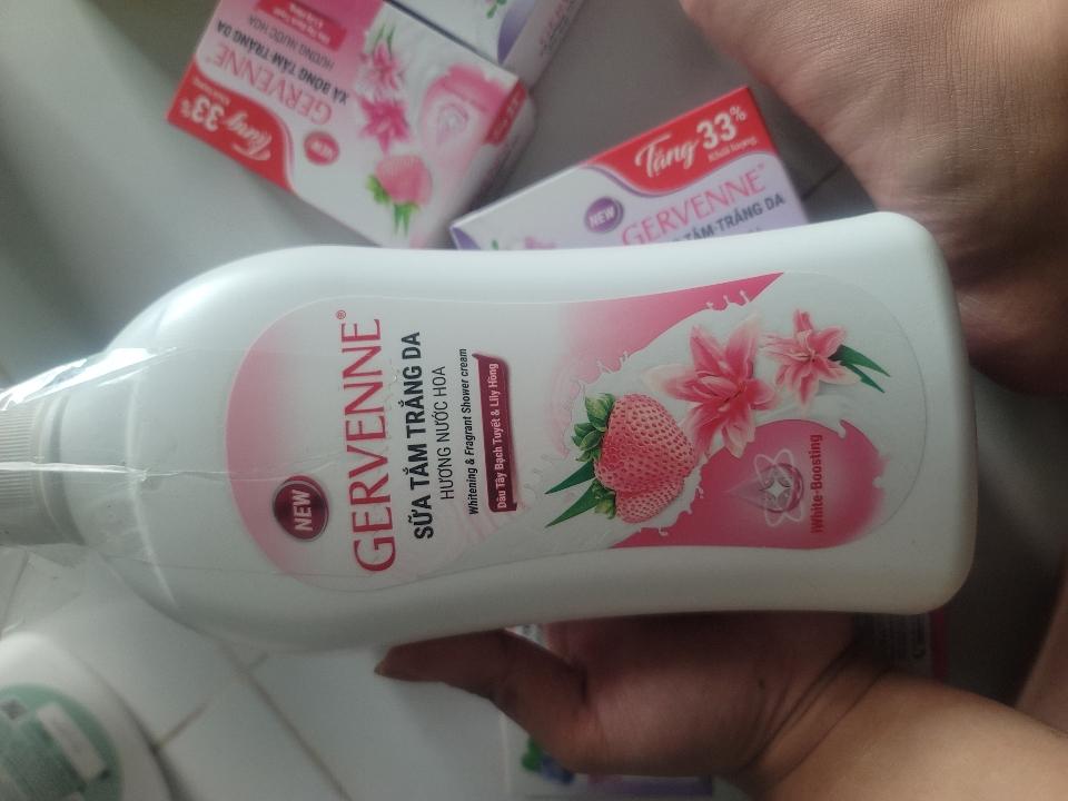 Sữa tắm gervenne 450g hồng-duoc-ban-tai-Cửa hàng Ngọc Tuyết
