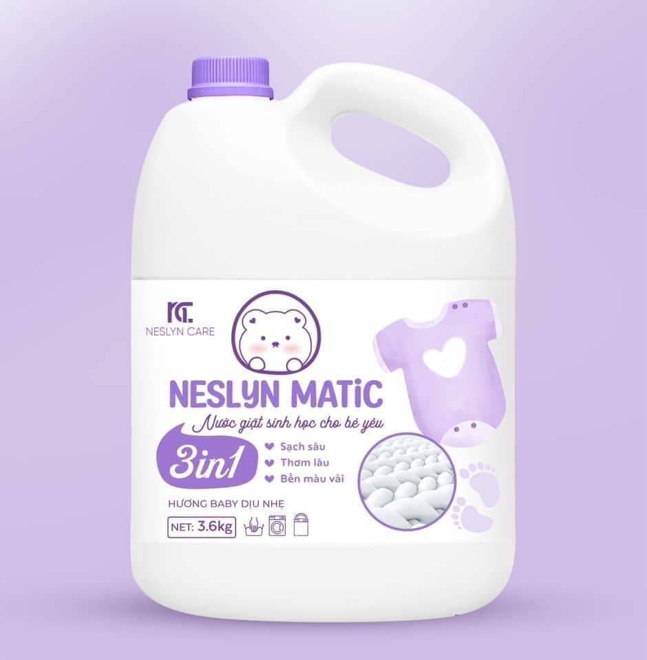 Nước giặt NESLYN MATIC cho bé-duoc-ban-tai-BỈM HOAN BEE