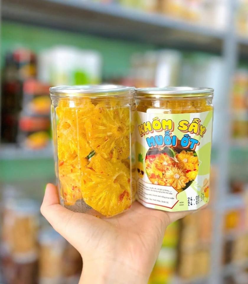 Dứa sấy muối ớt -duoc-ban-tai-CĂN TIN SEKONG