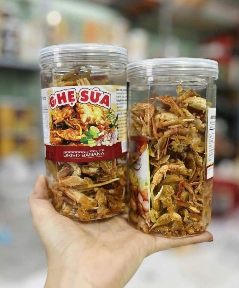 Ghẹ sữa rim giòn 280g ປູນໍ້ານົມ Crispy-duoc-ban-tai-CĂN TIN SEKONG
